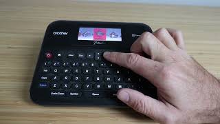 How To Use Brother P Touch Label Maker 610 and 600 amp Features [upl. by Adnohsed]