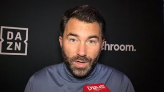 THATS OUTRAGEOUS  EDDIE HEARN RAW ON FURYWHYTE WBC RULING ELLERBE F OFF COMMENTS CANELO [upl. by Jonny]