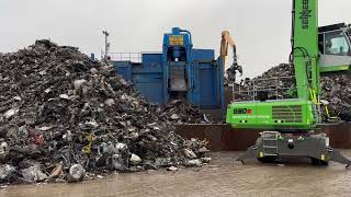 Scrap Metal Recycling at Bradford Waste Traders Ltd [upl. by Ybok]