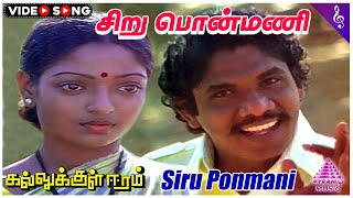 சிறு பொன்மணி Video Song  Kallukkul Eeram Movie Songs  Bharathiraja  Aruna  Vijayashanti [upl. by Ynavoj229]