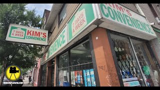 Visiting Kims Convenience store in Toronto [upl. by Ueihttam]