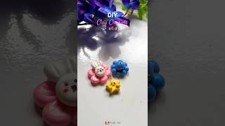 DIY Clay Charms ⋆｡‧˚ʚ🍓ɞ˚‧｡⋆ youtubeshorts shortviral clayart diy [upl. by Jesse10]