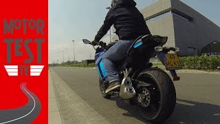 Motor Test TV  Het geluid van de Kawasaki Z1000SX model 2016 standaard uitlaat [upl. by Ynogoham610]