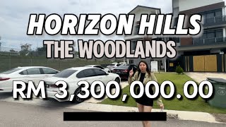 【JB Property】Horizon Hills  The Woodlands  3 Storey Corner SemiD  Low Density amp rare unit [upl. by Nnylassej]