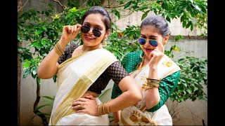 Jimmiki Kammal  Prajakta amp Shivani  Velipadinte Pusthakam  Dance Cover  Team Naach Choreography [upl. by Dole924]