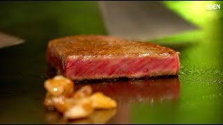 Japans Most Expensive Steak  Matsusaka Wagyu Beef Teppanyaki [upl. by Airdnassac147]