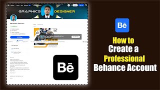 How to Create a Professional Behance Portfolio Account in 2024 [upl. by Storm]