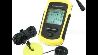 Fish Finder with Sonar Transducer wwwgainexpresscom [upl. by Romeu991]