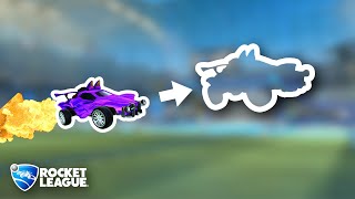 I made Rocket League players INVISIBLE but didnt tell them [upl. by Adlesirc]