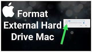 How To Format A External Hard Drive Mac [upl. by Hourihan687]