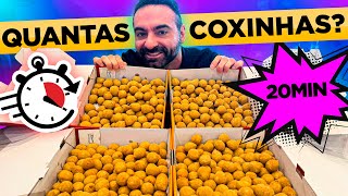 Quantas COXINHAS o CORBUCCI come em 20 MINUTOS [upl. by Volpe]