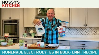 Homemade Bulk Electrolyte Drink Based On LMNT Recipe [upl. by Fleischer]