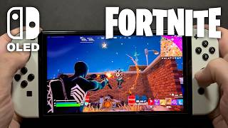 Fortnite on Nintendo Switch OLED 388 [upl. by Flosi]