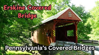 Erskine Covered Bridge  Pennsylvanias Covered Bridges [upl. by Peppard]