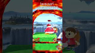 lava swirl challenge pt3 gaming ssbu mario nintendo shorts [upl. by Abigail]