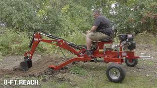 NorTrac Towable Trencher 15 HP [upl. by Halludba]