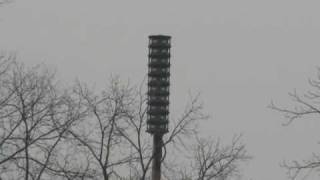 Westland MI Hawthorn Park Whelen WPS2810 Tornado Siren Test March 7th 2009 [upl. by Anitahs805]