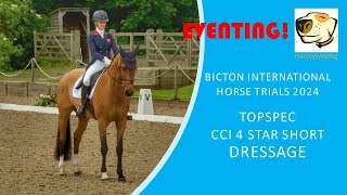 Yasmin Ingham and Rehy DJ Bicton International Horse Trials 4S Dressage Thursday [upl. by Hewet]