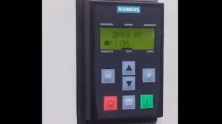 g120 drive commissioning Sinamic g120 vfd setting kaise karte hai Siemens vfd g120 how to program [upl. by Eibrab]