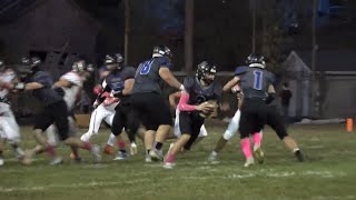 Platte Valley high school football wins against StewartsvilleOsborn [upl. by Nagiam]