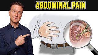 The REAL Cause of Abdominal Pain and Bloating  Dr Berg [upl. by Corabel]