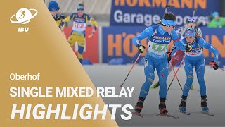 Oberhof 2023 Single Mixed Relay Highlights [upl. by Bezanson]