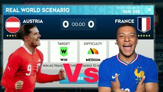 Euro FRANCE Vs AUSTRIA 30 dls dls24 football euro2024 mbappe france dreamleaguesoccer [upl. by Hube451]