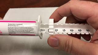 How to Use the ProPectalin Dial A Dose Syringe [upl. by Jone]