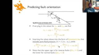 Geodynamics  Lecture 116 Predicting fault orientations [upl. by Jordain]