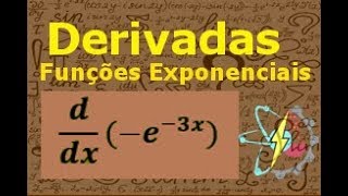 Derivadas Exponenciais   e3x [upl. by Sair]