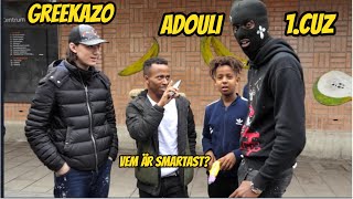 ÄR 1CUZ FIN ELLER FUL BAKOM MASKEN  INTERVJU MED DAGENS HETASTE RAP ARTISTER FRÅN FÖRORTEN [upl. by Wendye]