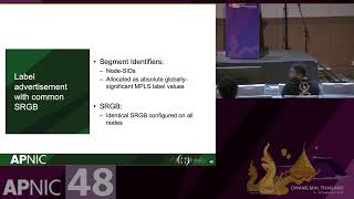 APNIC48  Tutorial Segment Routing [upl. by Yrrak424]