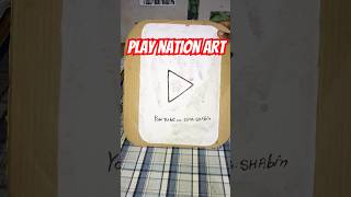 play button art🙂sorts yt playbutton art [upl. by Eiddam137]