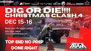 Dig or Die Christmas Clash 4 Friday Night [upl. by Rosenberg]