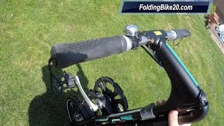 Strida SX Folding Bicycle  How to Fold and Unfold POV footage [upl. by Camfort]