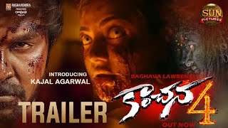 Kanchana 4 Trailer  Kanchana 4 Official Trailer Telugu  Muni5  Raghava Lawrence  Kajal Aggarwal [upl. by Bogart]