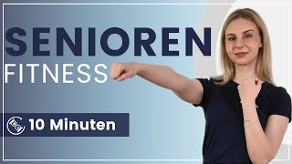 10 Minuten Senioren Fitness – Bleibe mit diesen Übungen fit und gesund [upl. by Juley]