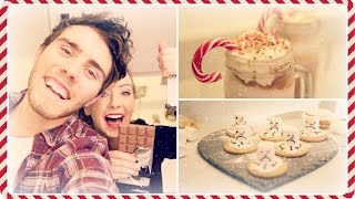 Quick amp Easy DIY Christmas Treats  Zoella [upl. by Neelsaj757]