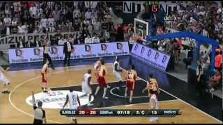 Carlos Arroyo  Ankle Breaker  22052012 Beşiktaş Milangaz  Galatasaray Medical Park [upl. by Alanah]