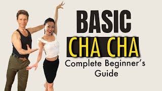 Basic Cha Cha TOP TEN STEPS amp Routine [upl. by Llezniuq]