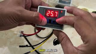 Cara Mengetahui type thermostat XhW3001 AC  DC ⁉️ [upl. by Einahpehs408]