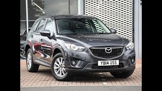 Used Mazda Cx5 22d SEL Lux Nav 5dr Grey 2014 [upl. by Hanonew]