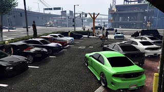 🔴GTA 5 ONLINE LIVE CAR MEET PS4PS5 ANYONE CAN JOIN 610 MEMBERS🔴 GTA5 LIVE CARMEET [upl. by Zoes]