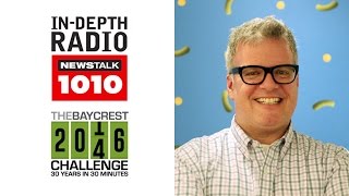 Zane Caplansky discusses the Baycrest 2046 Challenge on Newstalk 1010 [upl. by Aitnis]