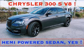 2021 Chrysler 300S 57L Hemi V8  POV Review And Drive  The Last V8 Sedan Of Its Kind  Hemiv8 [upl. by Natica]