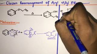 CLAISEN REARRANGEMENT For JEE ADVANCED JAM GATE [upl. by Oilasor]