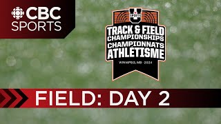 U SPORTS Track amp Field National Championships Field l DAY 2  CBC Sports [upl. by Spooner]