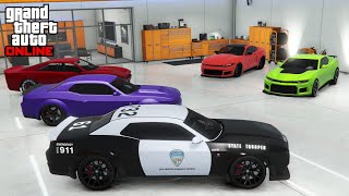 GTA Online  Garage Tour 2024 [upl. by Ken]