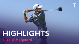 Nicolai Højgaards Round 3 Highlights  2022 Ras Al Khaimah Championship [upl. by Roban27]