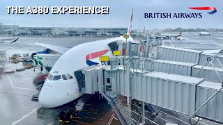 REVIEW  British Airways  San Francisco SFO  London LHR  Airbus A380800  Economy [upl. by Judye630]